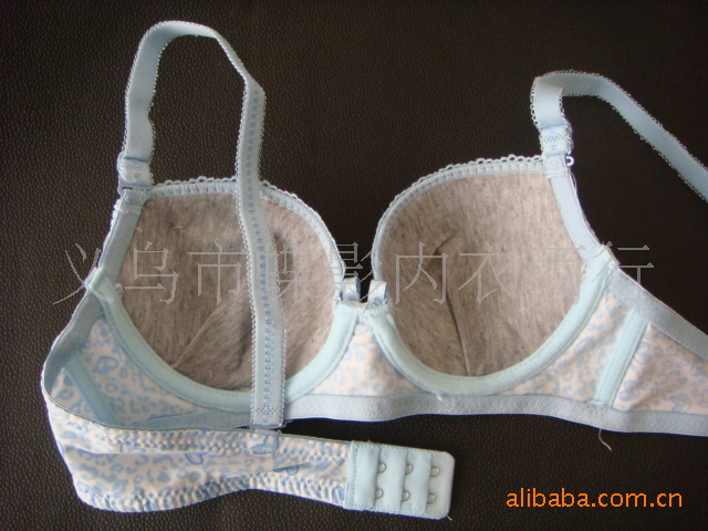 家直销】1815#清爽可爱 桃心印花 蕾丝<em>文胸</em> 3