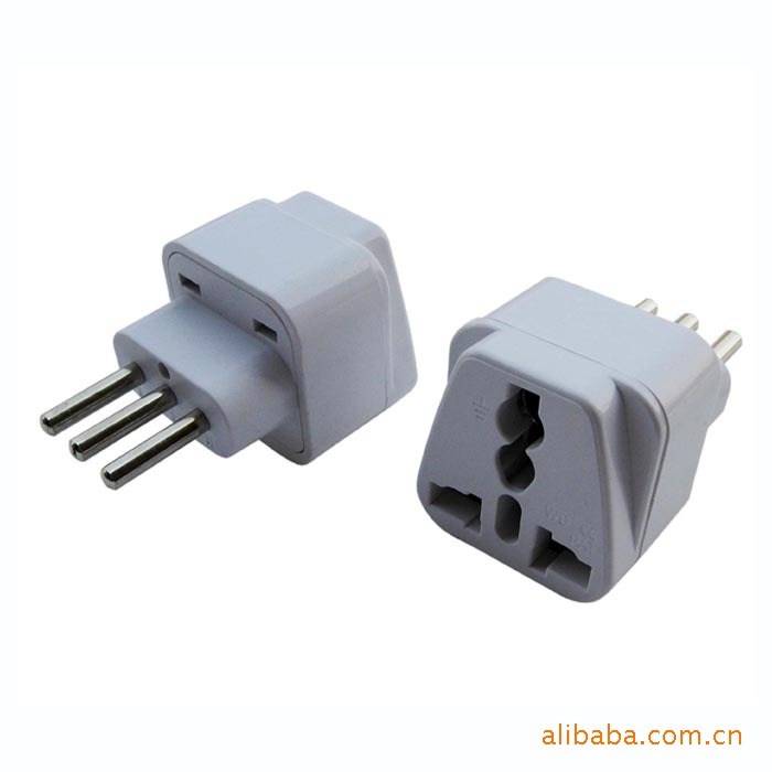 WD-12A 意大利插头 嵌入式插头 乌拉圭转换插