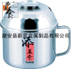 厂价直销 12cm加厚带磁不锈钢快餐杯