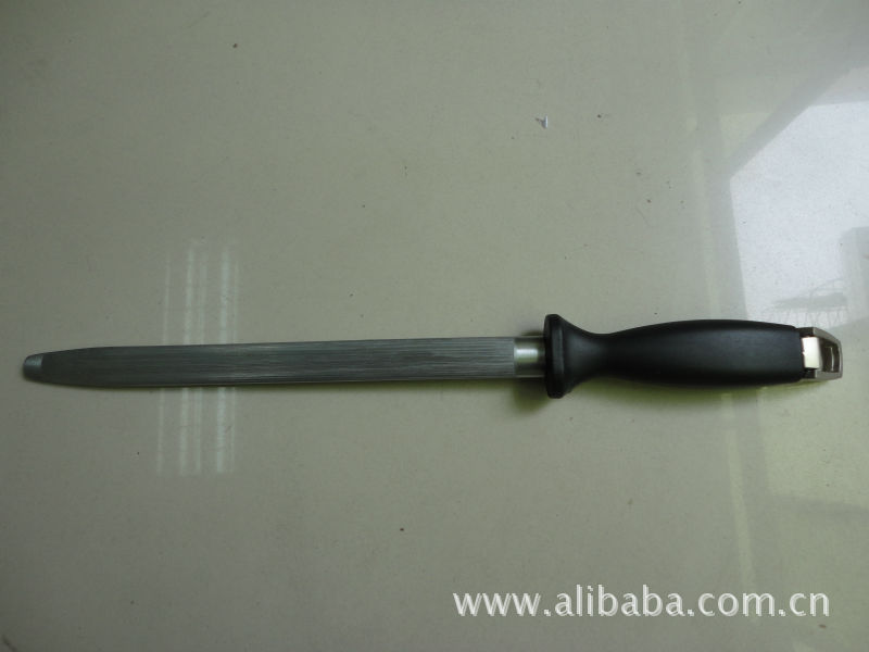 【12寸豪华磨刀棒.扁柄磨刀棒.小号磨刀棒】价格,厂家,图片,其他厨房小工具,阳江市江城区胜士作五金经营部-马可波罗网