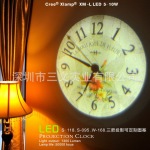 O7 S-118 LED时钟 1300LM LED时钟 最新款LED时钟 厂家批发
