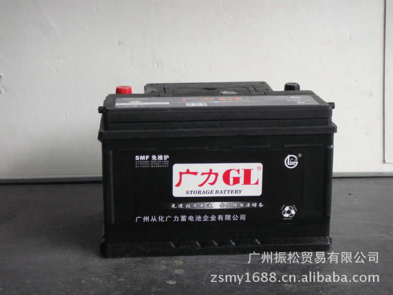 电工电料,线缆照明 电池,充电器 蓄电池/电瓶 广力6qw-70免维护电池