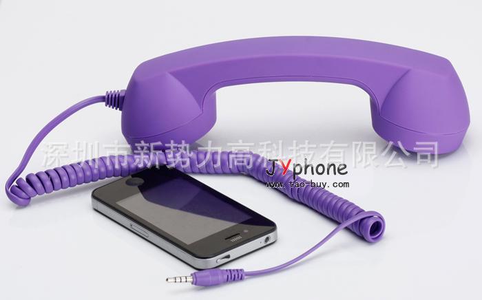 手机免提设备-深圳市新势力高 防辐射听筒 复古