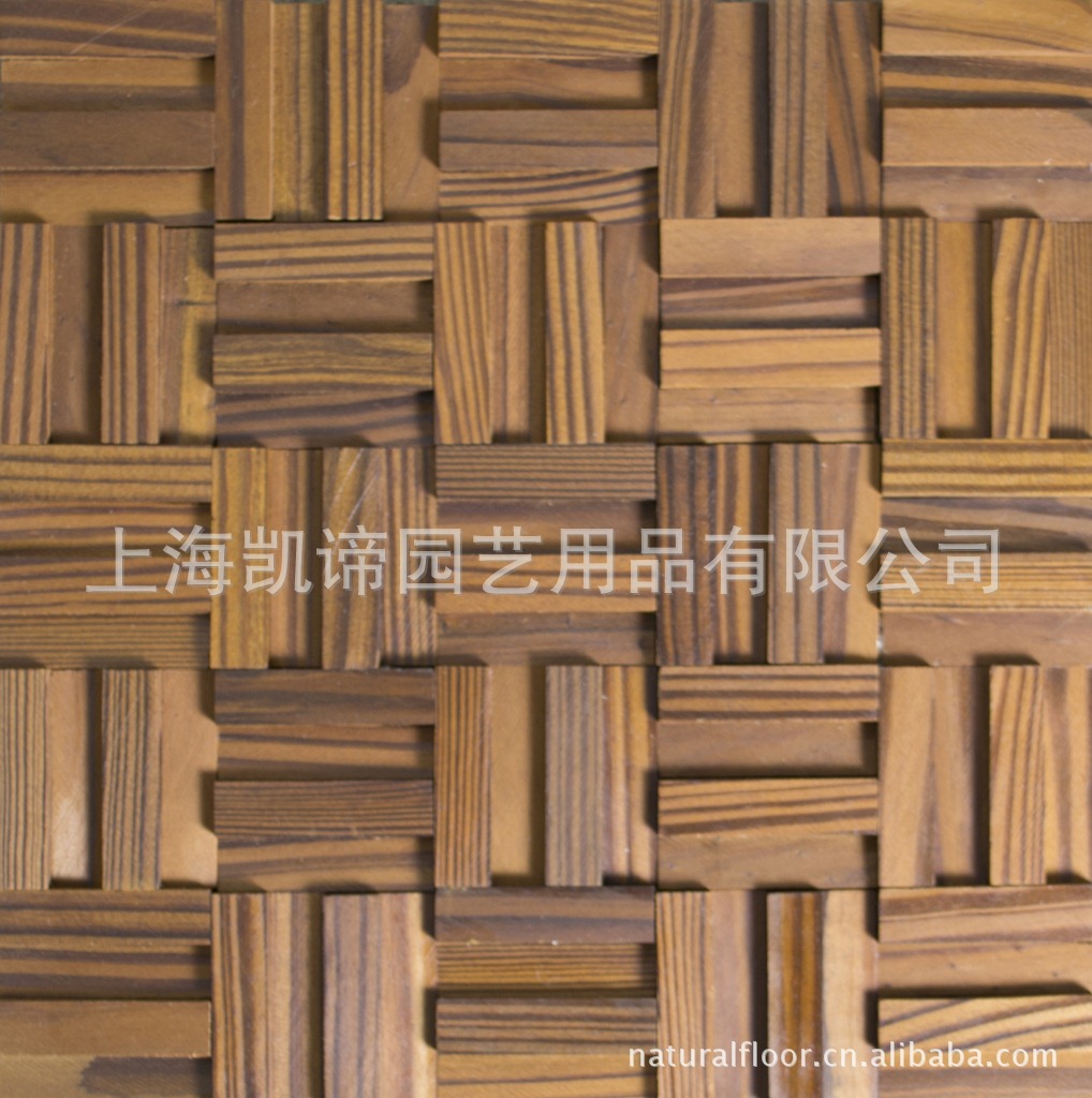 【高端艺术实木马赛克 墙面装饰板 木质马赛克