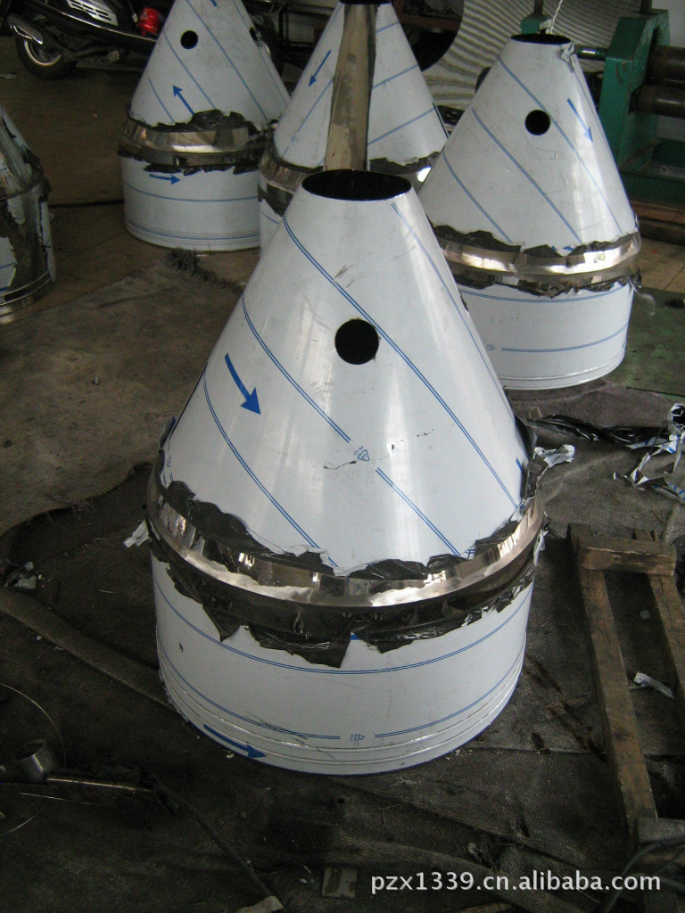 钣金加工-供应:不锈钢下料桶、下料斗机械专用