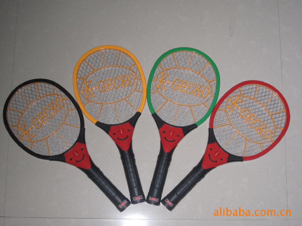 潮洲厂家直供 大面积网拍高效杀蚊 充电电蚊拍