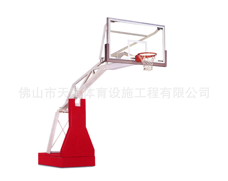 手动液压折叠篮球架,电动液压式篮球架,电动液