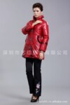 秋冬新款女士风衣棉衣棉服中长外套 大码 批发