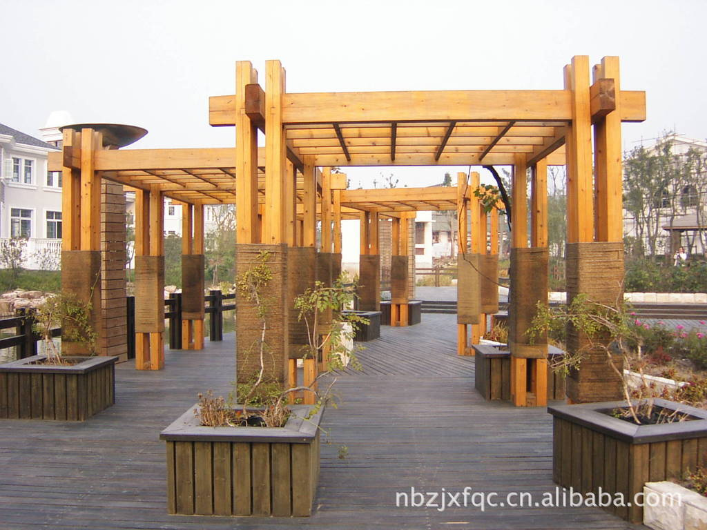 优质防腐木图片,优质防腐木图片大全,宁波忠建