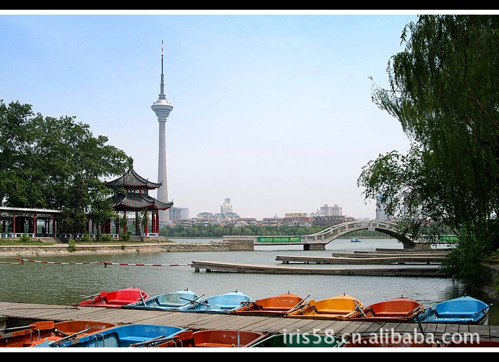 【国庆晒美景 天津水上公园 好心情