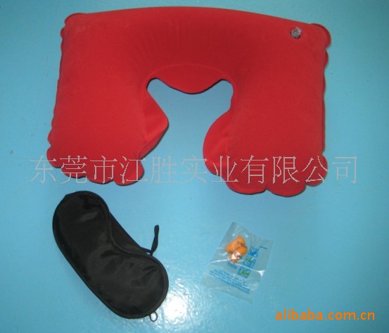 6P全环保植绒充气枕头 ，专业工厂定制