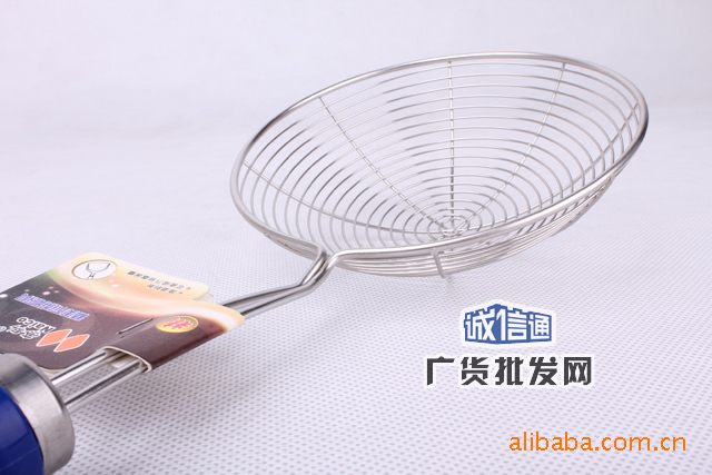 燕窝豆浆火锅大漏勺不锈钢大小滤网油格德国 蓝塑料柄 16.5cm图片,燕窝豆浆火锅大漏勺不锈钢大小滤网油格德国 蓝塑料柄 16.5cm图片大全,揭阳市千亿贸易有限公司-16-马可波罗网