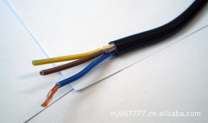 【国标3心电源线,全铜1平方线】