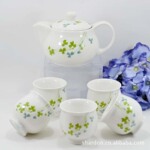 茶具 套装 礼品 茶壶 茶杯 韩式 三叶草茶具