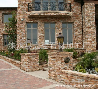 别墅建筑墙面地面装修 石材装饰品 饰品墙装修