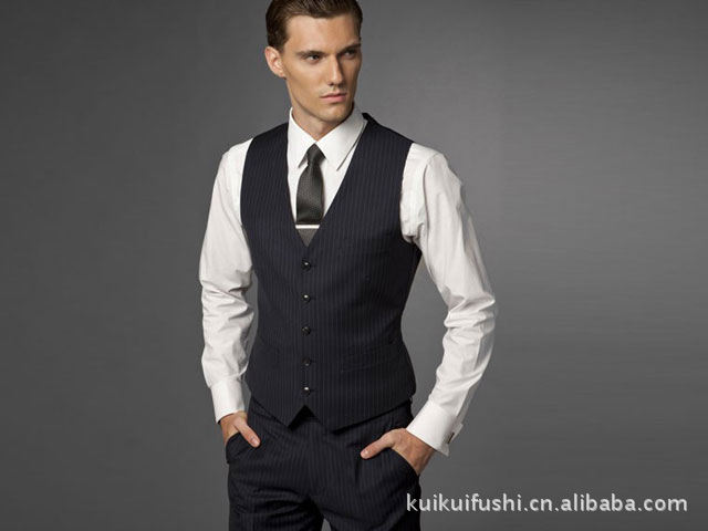 【<em>男装马甲</em> 上海时装 休闲装 工作装 百搭 <em>马甲</em>