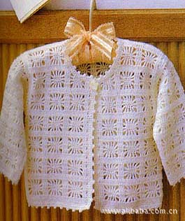 【纯手工<em>编织</em>/春季<em>宝宝毛衣</em>/<em>钩针</em>毛衣/流行镂空