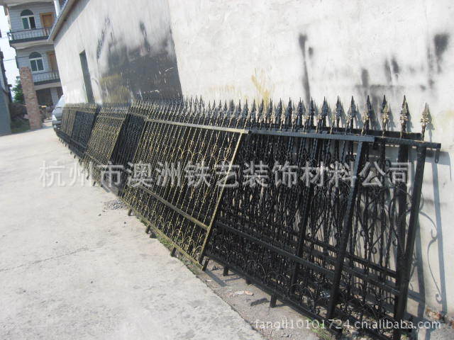 杭州澳洲铁艺装饰材料公司生产批发铁艺围栏铁