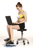 ����ŷ���²�Ʒ����Яʽ����̤����Sit-N-Stroll- Foot Exerciser
