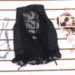 外贸原单女装批发 韩版蕾丝花边棉马甲背心 大码胖人女装