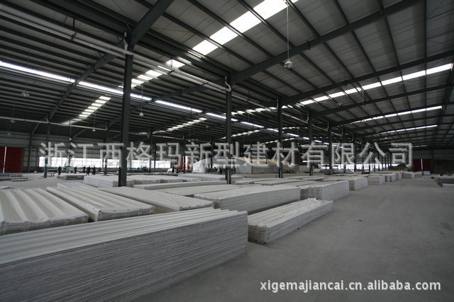 专业供应彩钢夹芯板换代产品(防火隔热瓦) _ 专