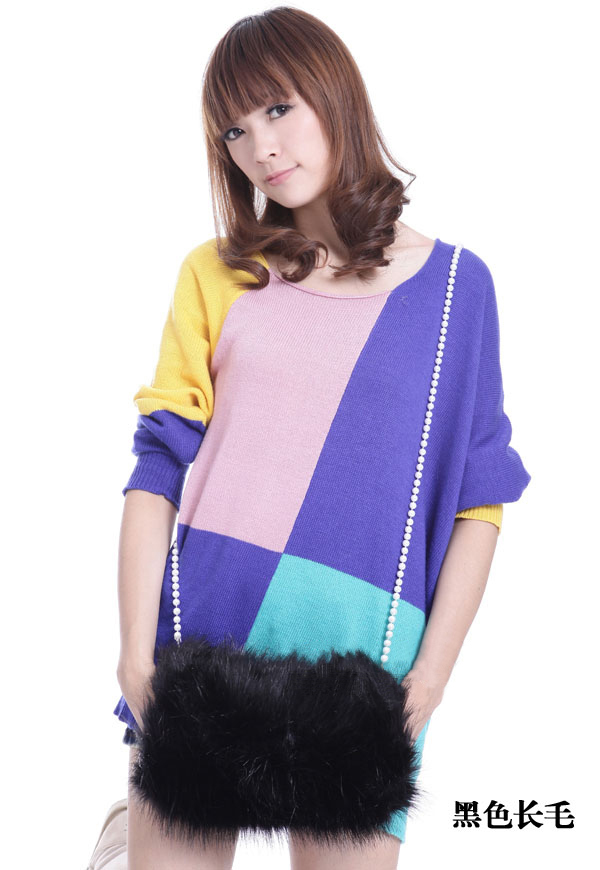 冬季新款女保暖时尚毛毛手捂皮草包  暖手包  时