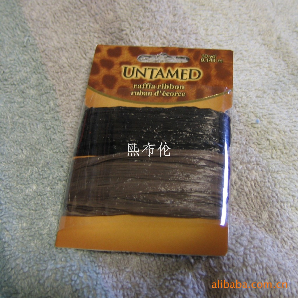 供应纸拉菲草纸绳/拉拉草/(可.
