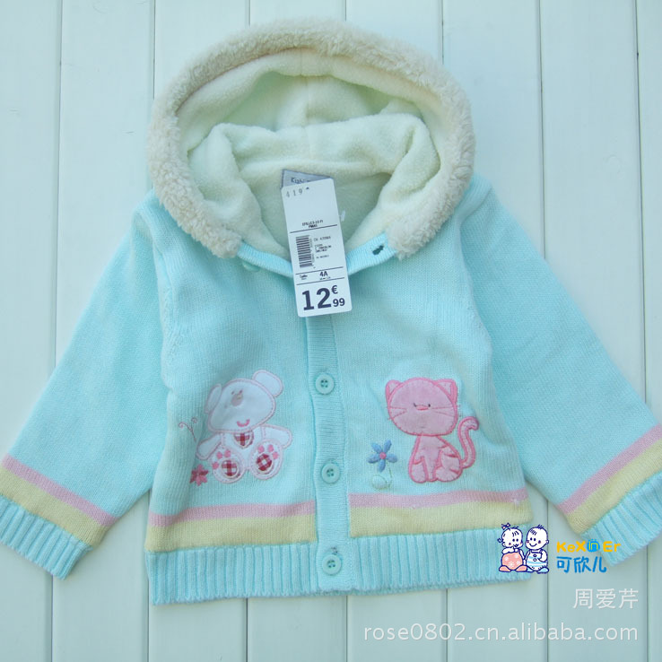 【秋冬外贸童装新款 <em>史努比加厚儿童毛衣</em> 羊羔