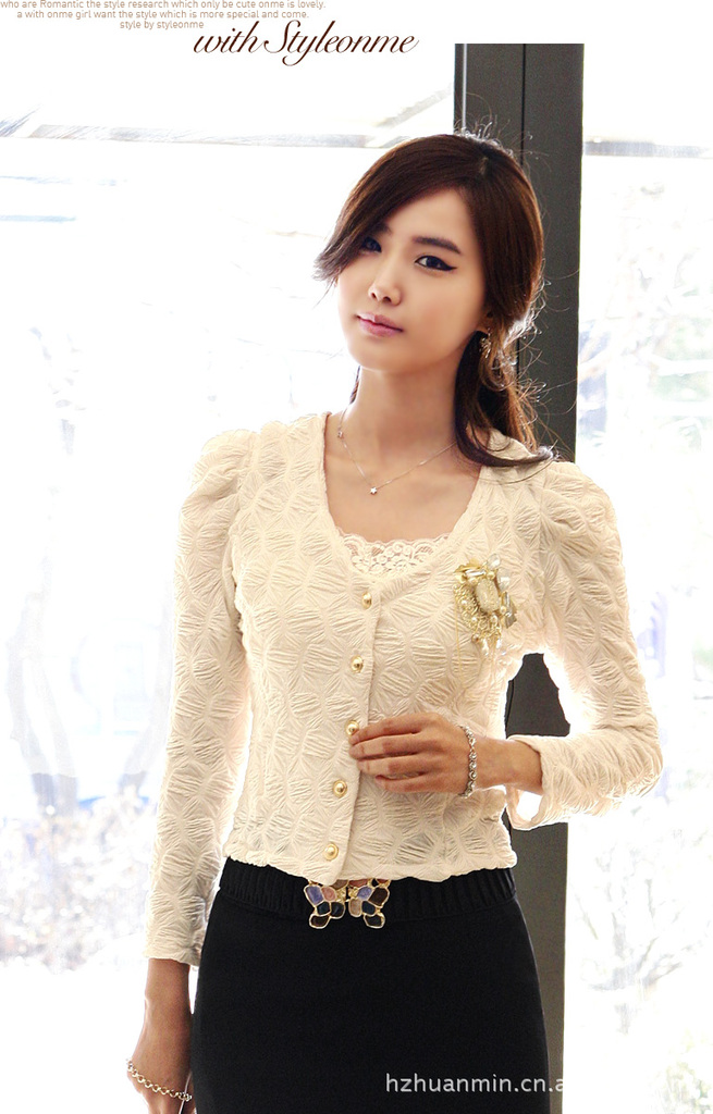 【2011新品<em>女士秋</em>款<em>短外套</em> 淑女时尚花纹长袖