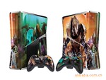 XBOX360 SLIM SKIN STICKER  xbox360 slim ��Ĥ ��ֽ �Ų���
