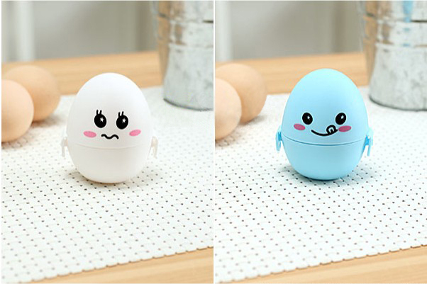 【创意家居 韩版 可爱卡通 彩色表情 鸡蛋 保护