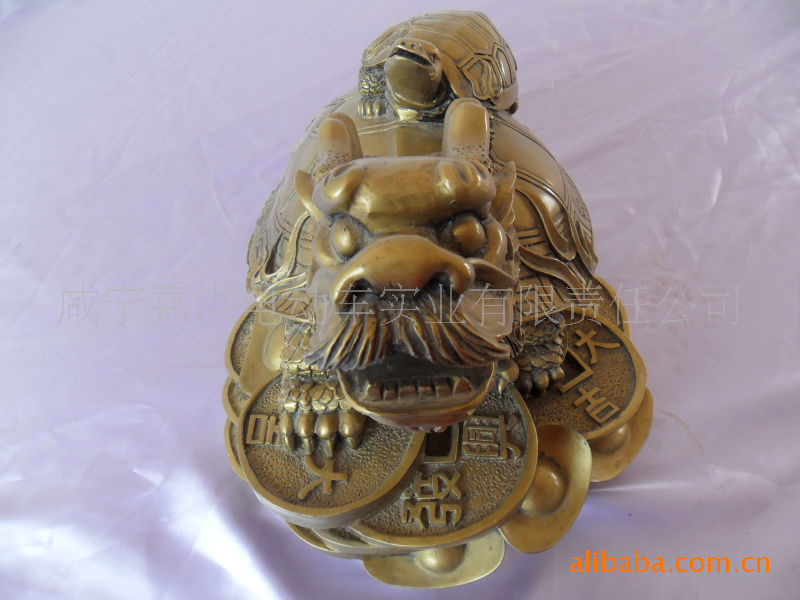 【树脂工艺品摆件\/龙龟\/吉祥安康\/福寿满堂】