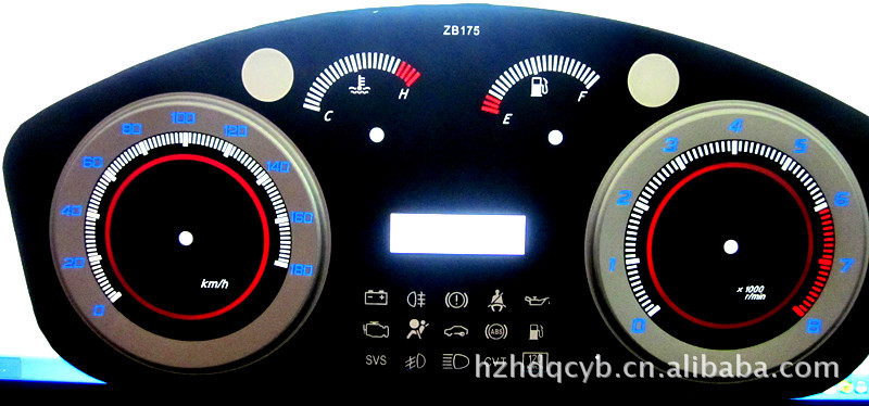 IMD加工生產定制汽車電動車LED儀表，huadi杭州華迪HZHD工廠,批發,進口,代購