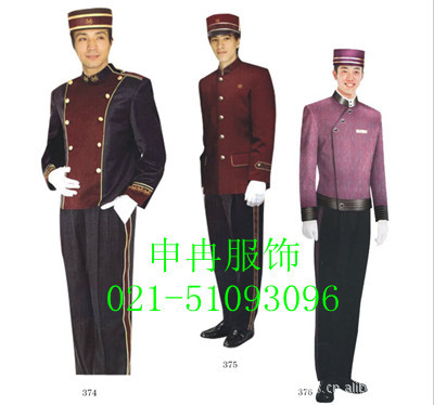 定做新款秋冬酒店门童制服门童制服定做