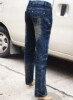 79364韩版直筒韩版垮裤 休闲 显瘦秋款牛仔裤批发