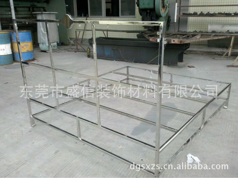 不锈钢床金属家具双人床酒店家具图片,不锈钢悦家具厂海图片