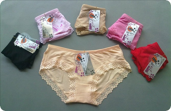 花边<em>女内裤</em> 夏天穿最柔软舒服的<em>女内裤图片</em>,花