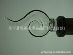厂家热销商务礼品白色透明造型优美琉璃葡萄酒塞