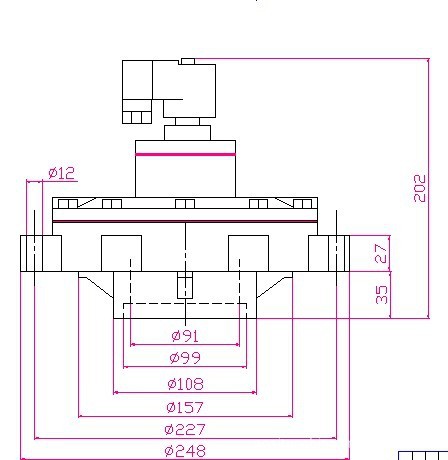 电磁脉冲阀系列,高品质3寸淹没脉冲阀,76s脉冲阀工作原理