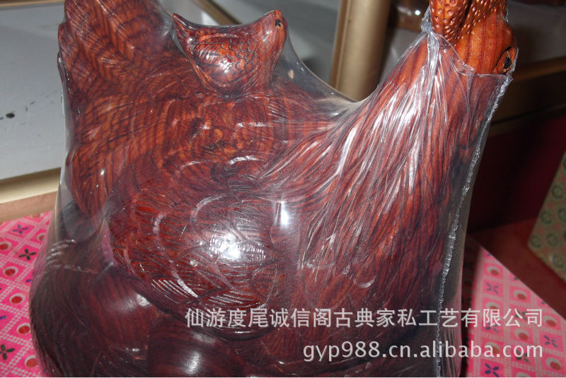 雕刻*家具图片*红木鸡母鸡摆件红木,雕刻*红木原材料上涨红木图片