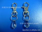 供应旭瀚塑胶珠锁匙扣 水钻狗扣 亚克力狗仔扣 化妆品钥匙扣