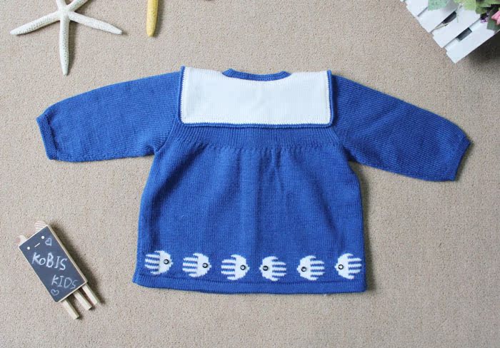 童装批发1-3岁毛衣周岁送礼婴儿毛衣纯手工编