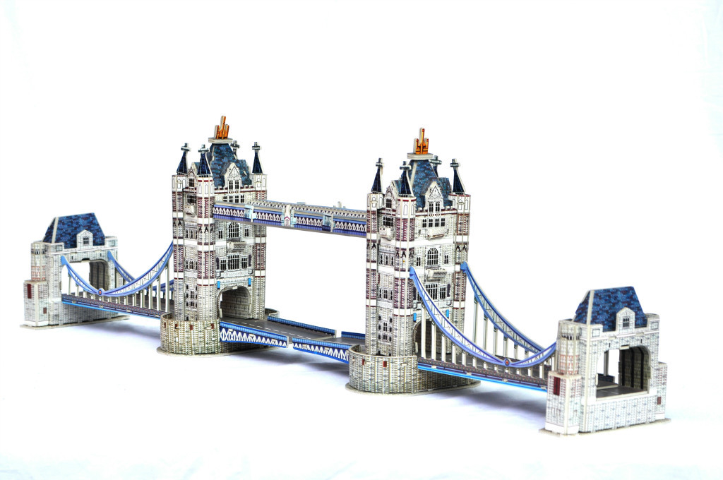 建筑模型-供应英国大本钟立体拼图拼板模型玩