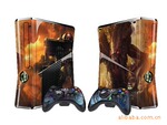 XBOX360 SLIM SKIN STICKER  xbox360 slim ��Ĥ ��ֽ �Ų���