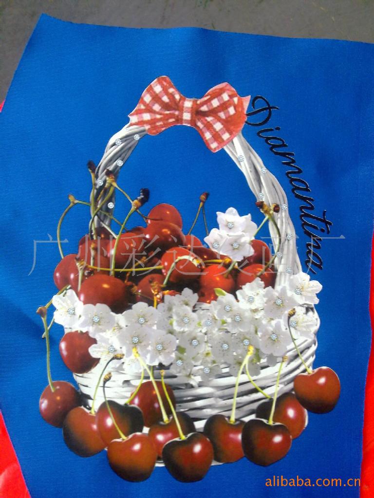 供应彩印柯式香港海洋公园烫画加工+立体感图