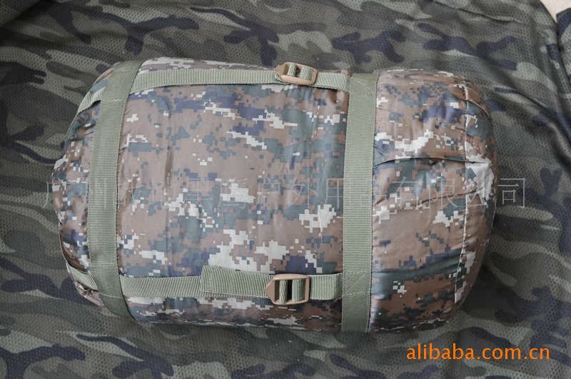 acu迷彩睡袋美军2kg寒区防潮睡袋(acu,荒漠数码)