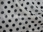 供应2011/2012 波点复合丝雪纺印花面料