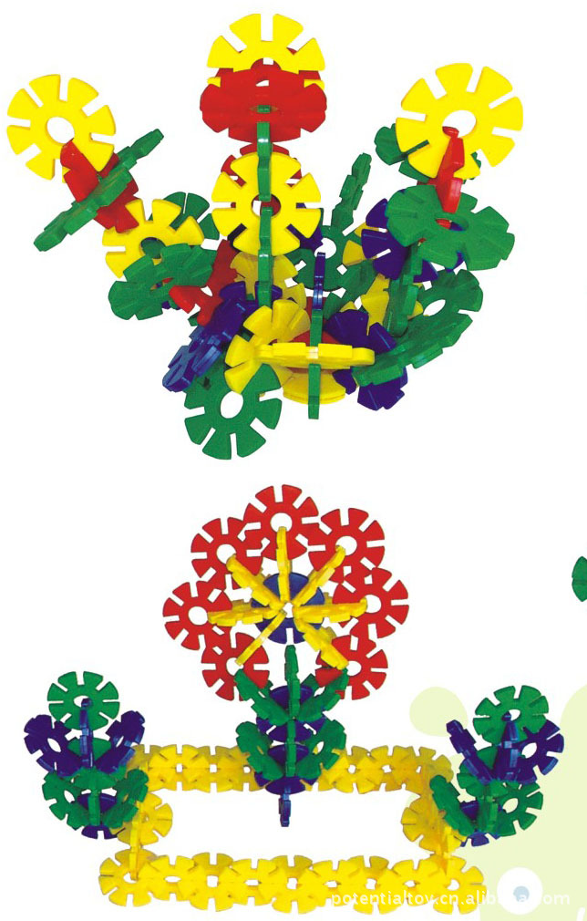 其他益智玩具-潜力雪花插塑,益智玩具,儿童玩具