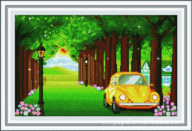 星梦源供应批发 十字绣 四季之歌----秋200*125图片,星梦源供应批发 十字绣 四季之歌----秋200*125图片大全,福州市台江区星梦源饰品店-11-马可波罗网