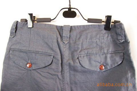 2011春夏 外贸<em>原单</em> 棉麻女装 翻边 女式<em>短裤</em>/<em>麻</em>